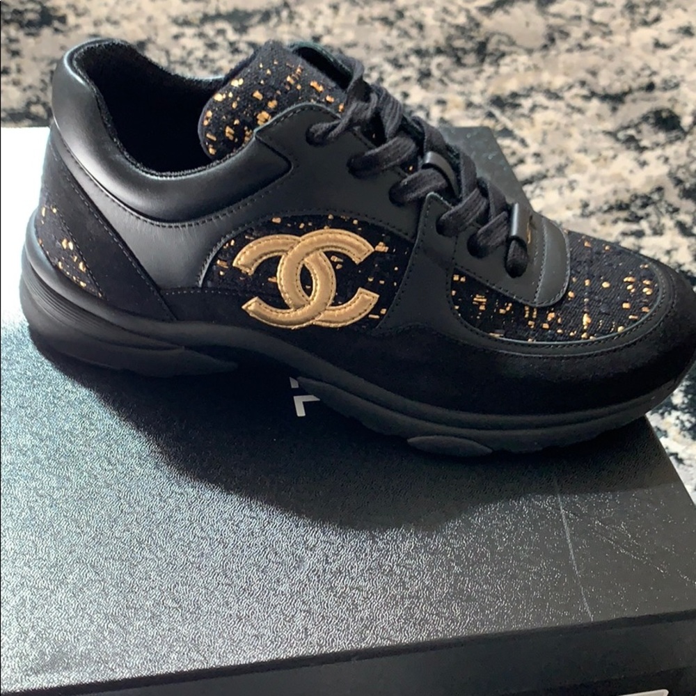 Authentic Chanel Trainers